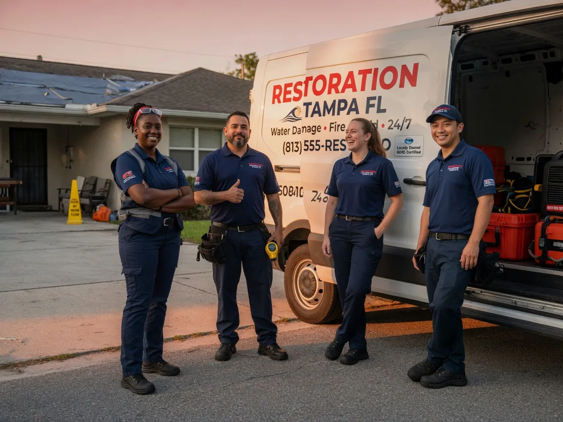 Water Damage Restoration company in Poplarville, MS